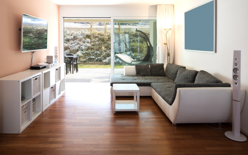 Living Room with Speakers