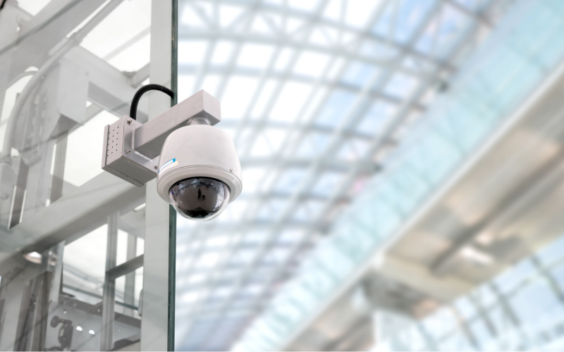 Security Camera in Building