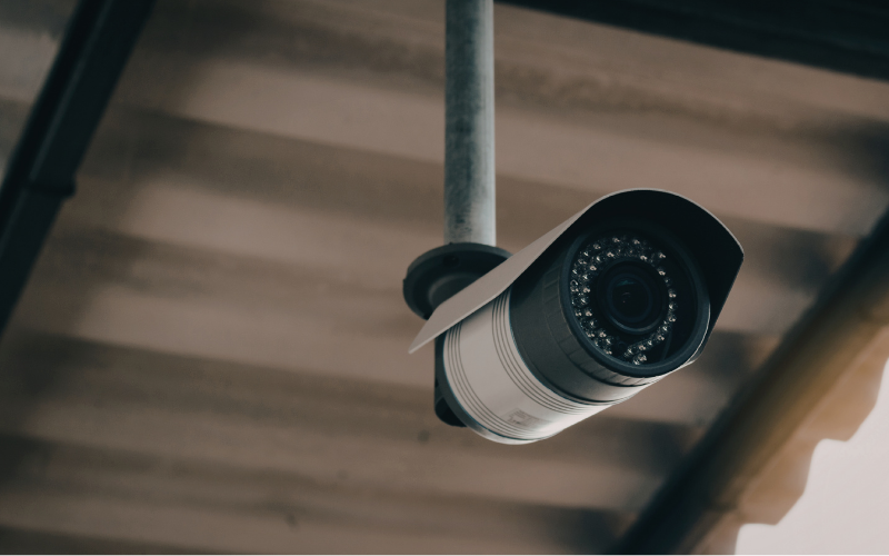 Security Camera on Building (2)