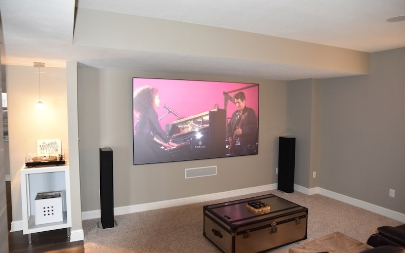 TV on Wall