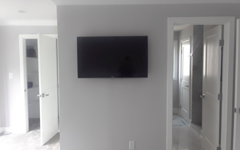 TV on Wall