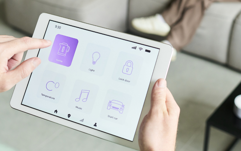 Tablet with Home Automation